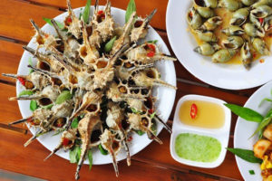 Lạ miệng với món Ốc Gai Phú Quốc béo ngọt