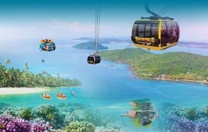 Trải nghiệm cáp treo Hò Thơm – cáp treo dài nhất thế giới